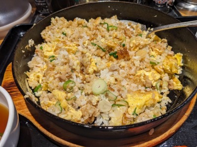 <らあめん花月嵐>鉄板イタめし 所沢駅のラーメン--らあめん花月嵐 所沢駅前店
