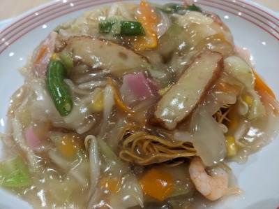<リンガーハット>皿うどん 津久野駅の長崎ちゃんぽん--リンガーハット イトーヨーカドー津久野店