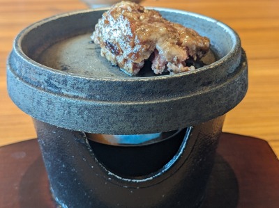 <ブロンコビリー>黒毛和牛ハンバーグ 笠寺駅のステーキ・ハンバーグ--ブロンコビリー 笠寺店