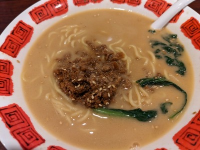 <バーミヤン>濃厚担々麺 玉川上水駅の中華--バーミヤン 玉川上水店