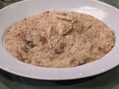 <マンマパスタ>ポルチーニリゾット 金沢文庫駅のイタリアン--マンマパスタ 金沢文庫店