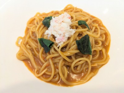 <ジョナサン>蟹のアメリカンソースパスタ 西武立川駅のファミレス--ジョナサン 武蔵村山店