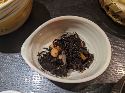 <和食さと>ミニまぐろたたき丼の小町セット 上野芝駅のファミレス--和食さと 上野芝店