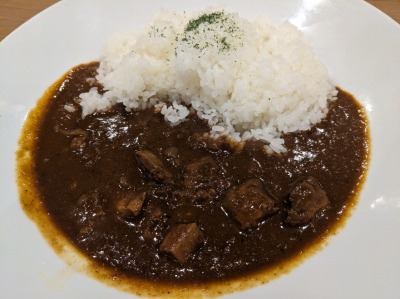 <ココス>ビーフカレー 青山駅のファミレス--ココス 盛岡みたけ店