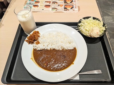 <マイカリー食堂>モーニングカレー 阪東橋駅のカレー--マイカリー食堂 阪東橋店