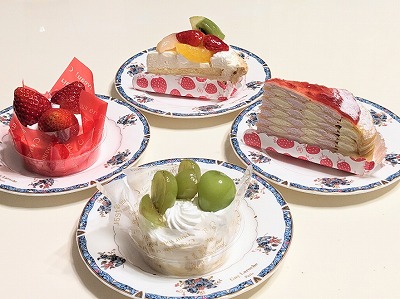 <不二家>ショートケーキ 古淵駅のケーキ--不二家 町田木曽店