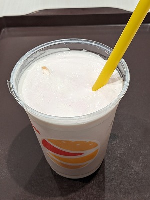 <ゼッテリア>ドリンク 津久野駅のハンバーガー--ゼッテリア 津久野イトーヨーカドー店