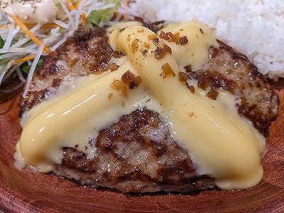 <びっくりドンキー>チーズバーグディッシュ 上野芝駅のハンバーグ--びっくりドンキー 上野芝店
