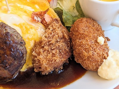 <不二家レストラン>大人のお子様ランチ 幕張豊砂駅のケーキ--不二家レストラン イオンモール幕張新都心店