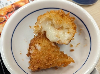 <かつや>カニクリームコロッケ 笠寺駅のとんかつ・かつ丼--かつや 名古屋笠寺店