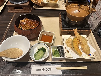 <かごの屋>ひつまぶし膳 丹波口駅の和食--かごの屋 京都リサーチパーク店