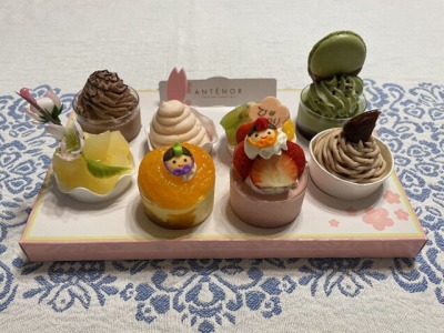 <アンテノール>ひなまつりケーキ 神戸三宮駅周辺のケーキ--アンテノール 神戸阪急店