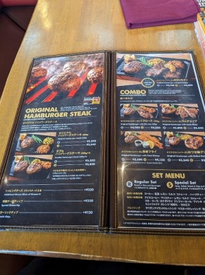 ��q�R�w���ӂ̃X�e�[�L�E�n���o�[�O--�n���O���[�^�C�K�[�@�g���b�T���l�X