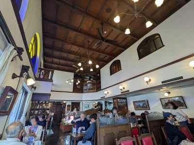 <馬車道十番館>店内の様子 関内駅周辺の喫茶&軽食--馬車道十番館