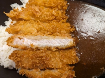 <かつ庵>熟成ロースかつカレー 米沢駅のとんかつ--かつ庵 米沢店
