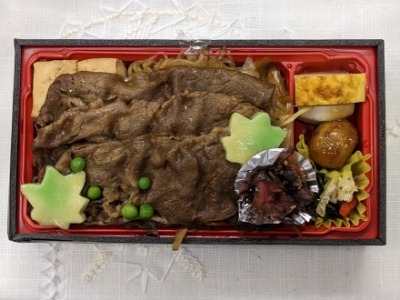 <木曽路>国産牛ロース肉すきやき重弁当 堺駅のしゃぶしゃぶ・日本料理--木曽路 宿院店