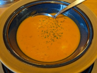 ���R���������̐X�w���ӂ̃X�e�[�L�E�n���o�[�O--�u�����R�r���[�@���R���������̐X�X