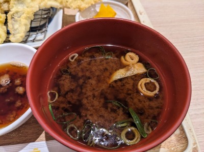 <天麩羅えびのや>穴子一本揚御膳 西宮駅周辺の天ぷら--天麩羅えびのや エビスタ西宮店