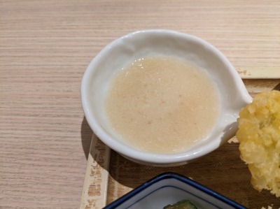 <天麩羅えびのや>穴子一本揚御膳 西宮駅周辺の天ぷら--天麩羅えびのや エビスタ西宮店