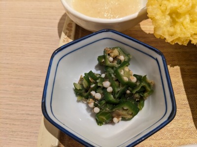 <天麩羅えびのや>穴子一本揚御膳 西宮駅周辺の天ぷら--天麩羅えびのや エビスタ西宮店