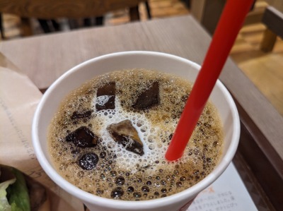 <ウェンディーズ・ファーストキッチン>Jr.てりやきバーガー 大宮駅周辺のハンバーガー--ウェンディーズ・ファーストキッチン 大宮西口店