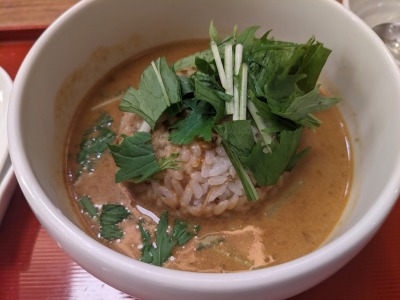 <古奈屋>カレー雑炊 巣鴨駅周辺のカレーうどん--古奈屋 巣鴨本店