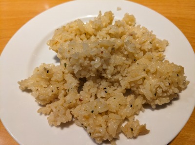 <ステーキのあさくま>ガーリックライス 土橋駅周辺のステーキ・ハンバーグ--ステーキのあさくま トヨタ元町店