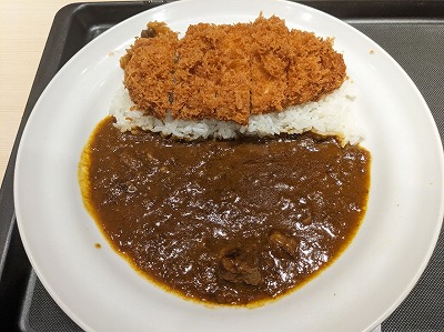 <マイカリー食堂>ロースかつ欧風ビーフカレー 稲田堤駅のカレー--マイカリー食堂 稲田堤店