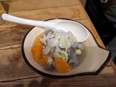 <繋>豚塩モツ煮 横浜駅周辺の海鮮居酒屋--繋