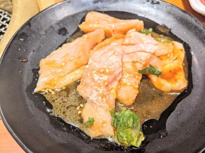 <安楽亭>牛上ミノ 宇都宮駅の焼肉--安楽亭 宇都宮鶴田店