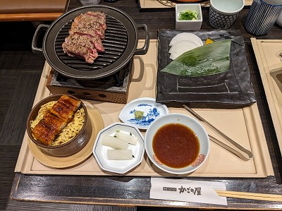 <かごの屋>夏の味覚御膳 調布駅の和食--かごの屋 三鷹野崎店