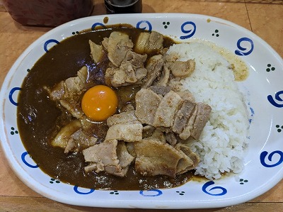<バーグ>スタミナカレー 武蔵白石駅のカレー&定食--バーグ 浅田店