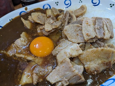<バーグ>スタミナカレー 武蔵白石駅のカレー&定食--バーグ 浅田店
