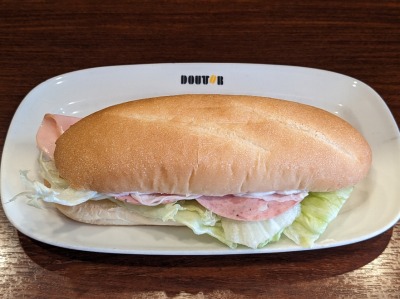 <ドトールコーヒーショップ>ミラノサンド 新馬場駅周辺のカフェ--ドトールコーヒーショップ 京急新馬場店