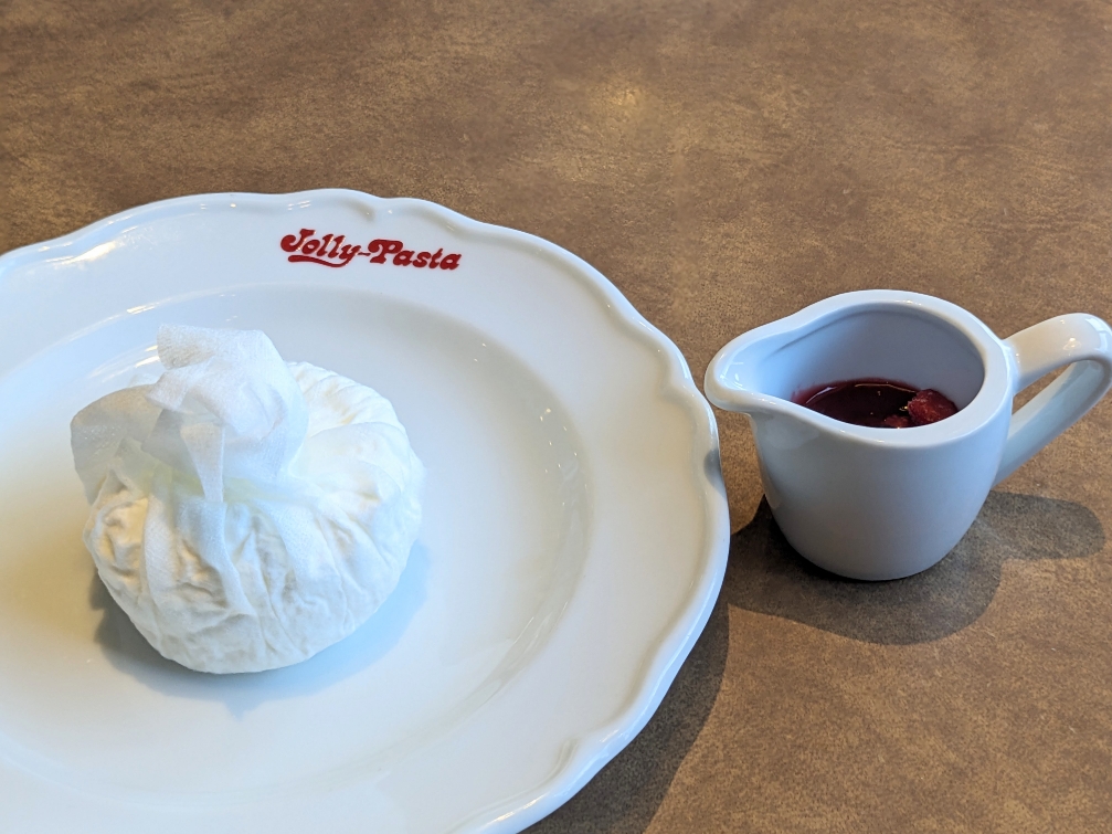 <ジョリーパスタ>ふんわりクレームダンジュ 南茨木駅のイタリアン--ジョリーパスタ 沢良宜店