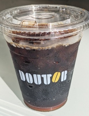 <ドトールコーヒーショップ>アイスコーヒー 妙蓮寺駅周辺のカフェ--ドトールコーヒーショップ 妙蓮寺店