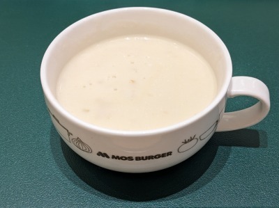 <モスバーガー>スープ 雪が谷大塚駅周辺のハンバーガー--モスバーガー 雪谷大塚店