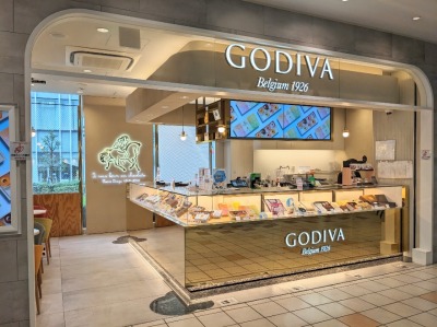 <ゴディバ>お店外観 目黒駅周辺のチョコレート--ゴディバ アトレ目黒店