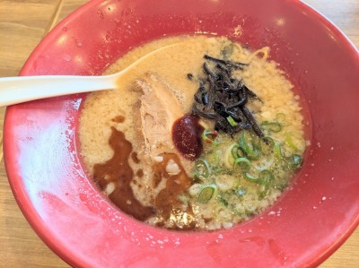 <一風堂>赤丸新味 あおば通駅周辺のとんこつラーメン--一風堂 仙台西口店