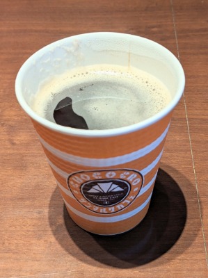 <サンマルクカフェ>アメリカンコーヒー 稲沢駅周辺のカフェ--サンマルクカフェ リーフウォーク稲沢店