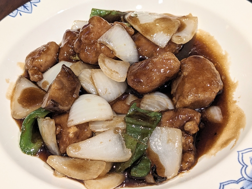 <バーミヤン>黒酢の酢豚定食 香川駅周辺の中華--バーミヤン 寒川大曲店