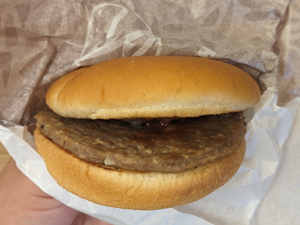 <ゼッテリア>モーニングハンバーガー 玉川学園前駅周辺のハンバーガー--ゼッテリア 小田急マルシェ玉川学園前店