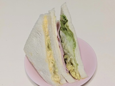 <カフェ・ベローチェ>サンドイッチ 池尻大橋駅周辺のカフェ--カフェ・ベローチェ 池尻大橋店