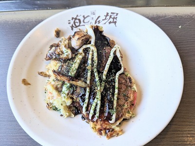 <道とん堀>特上ミックスお好み焼き 花巻駅周辺のお好み焼き・もんじゃ焼き--道とん堀 花巻店