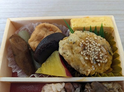 <おこわ米八>手のひら弁当<豆腐ハンバーグ> 武蔵境駅周辺のおこわ--おこわ米八 エミオ武蔵境店