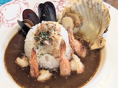 <レッドロブスター>シーフードカレー 山手駅周辺のシーフードレストラン--レッドロブスター 新本牧店