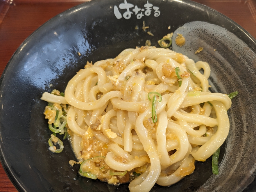 <はなまるうどん>かま玉 近文駅周辺の讃岐うどん--はなまるうどん イオンモール旭川西店