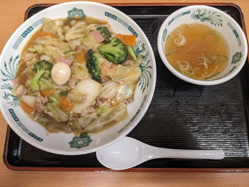 <日高屋>中華丼 宇都宮駅周辺の中華--日高屋 宇都宮テラス店