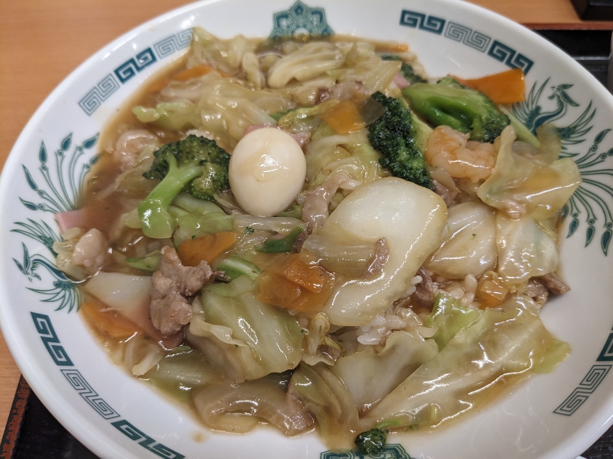 <日高屋>中華丼 宇都宮駅周辺の中華--日高屋 宇都宮テラス店