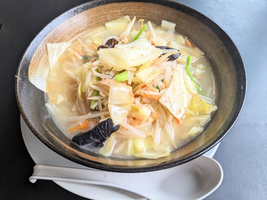<幸楽苑>塩野菜たんめん 研究学園駅周辺のラーメン--幸楽苑 イーアスつくば店